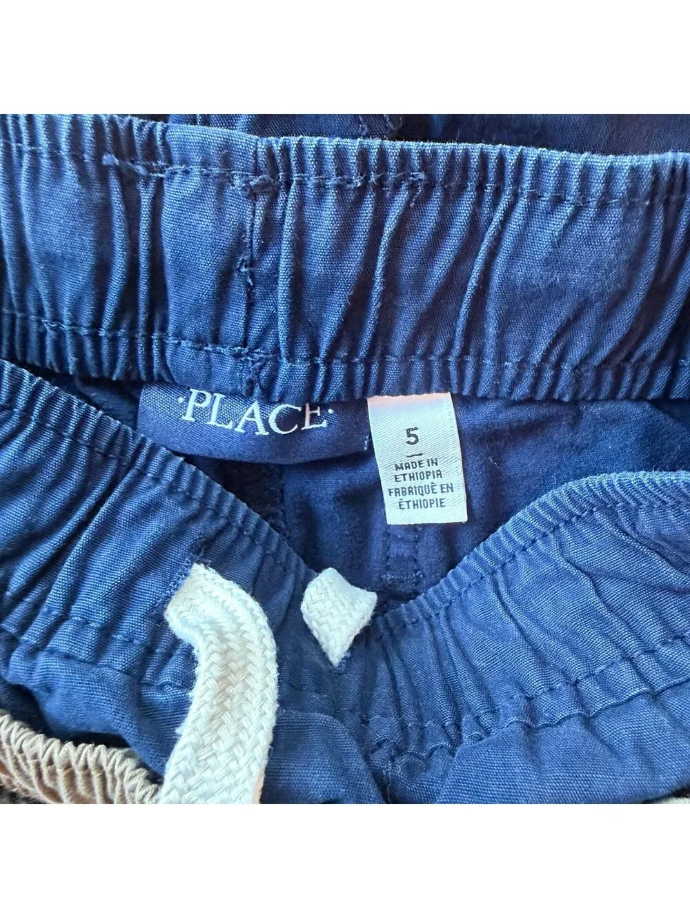 The Children’s Place Navy Blue and Khaki Shorts Bundle 5T